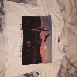 Originality Sedona Arizona Cropped Tee
